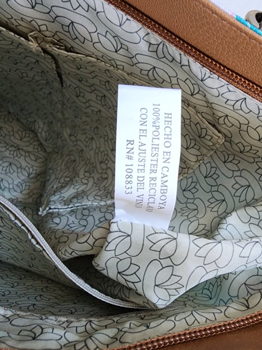 Lily Bloom Eco-Friendly "Cockatoo Party" Shoulder Bag - Picture 6 of 8